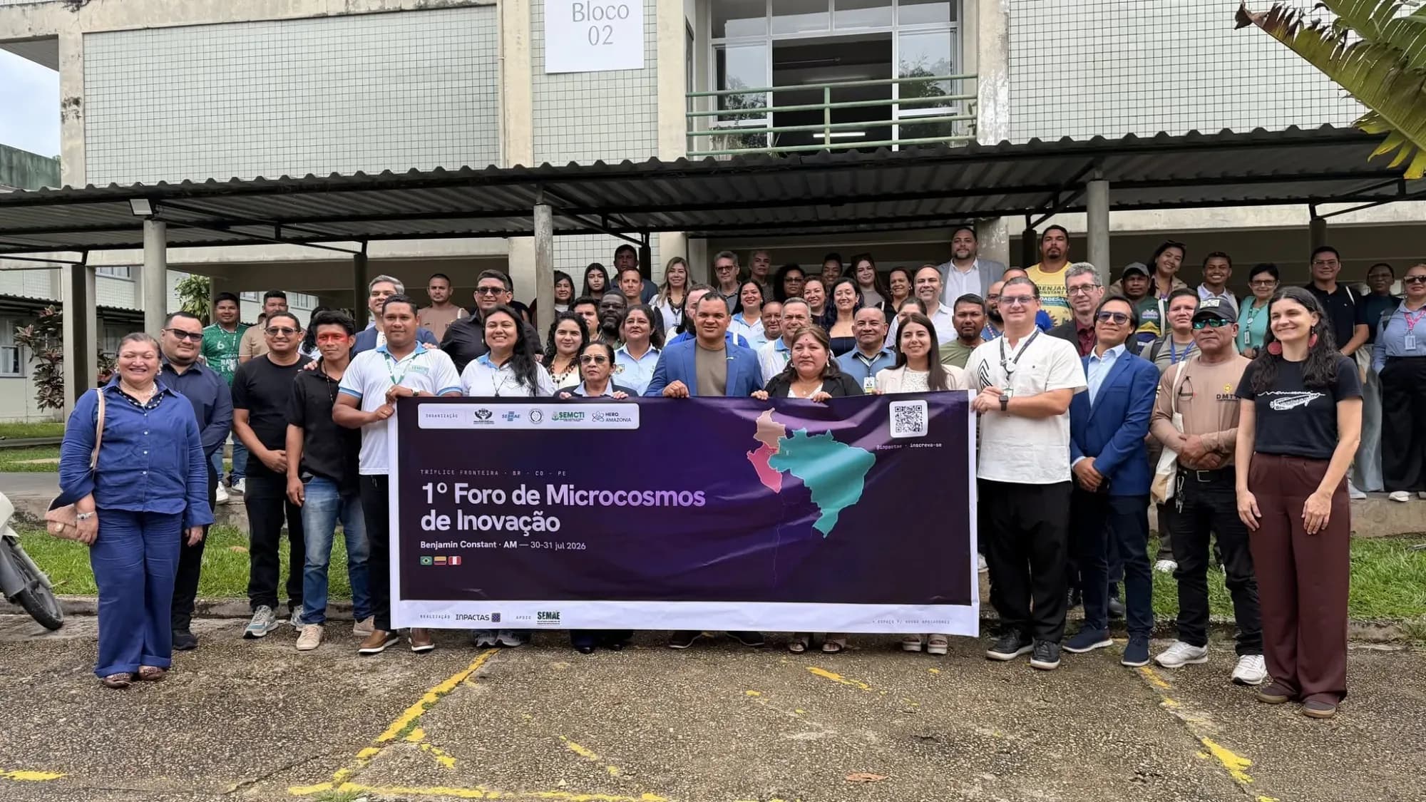 Participantes del 1.er Foro de Microcosmos de Innovación en Benjamin Constant